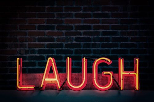 laugh  light  play