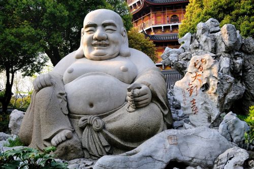 laughing buddha statue china