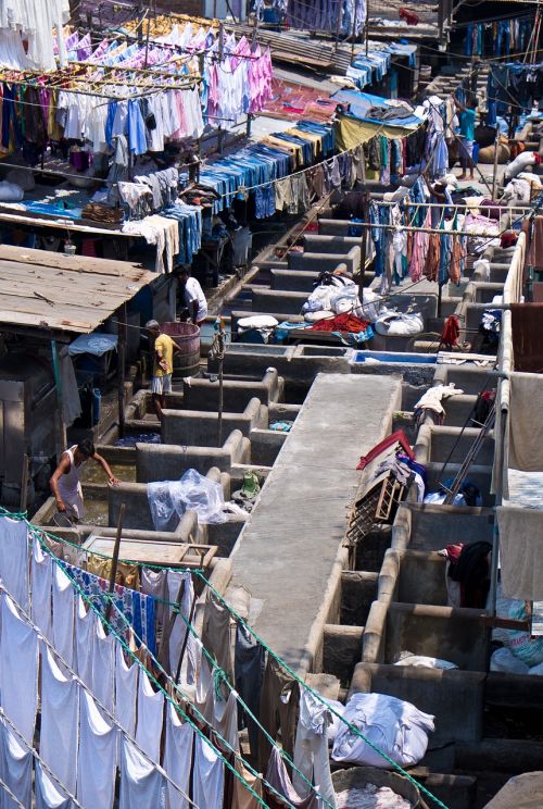 laundry slum india