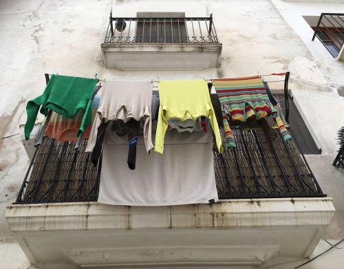 laundry balcony ibiza