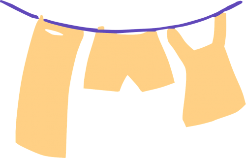laundry shorts line