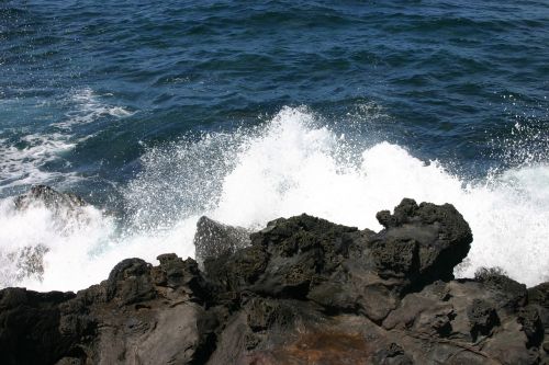 lava island water