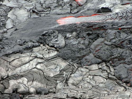 lava flow volcanic