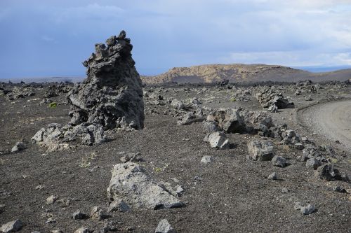 lava field lava lava rock