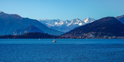 laveno  varese  lombardy