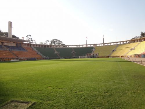 lawn football stadium pacaembu