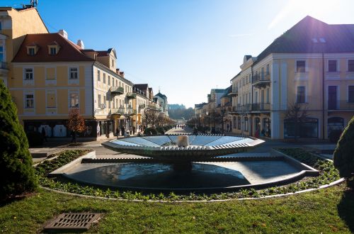 lazne fountain back light