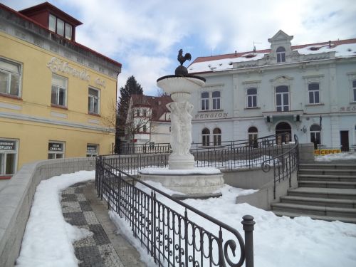 lázně libverda cock fountain