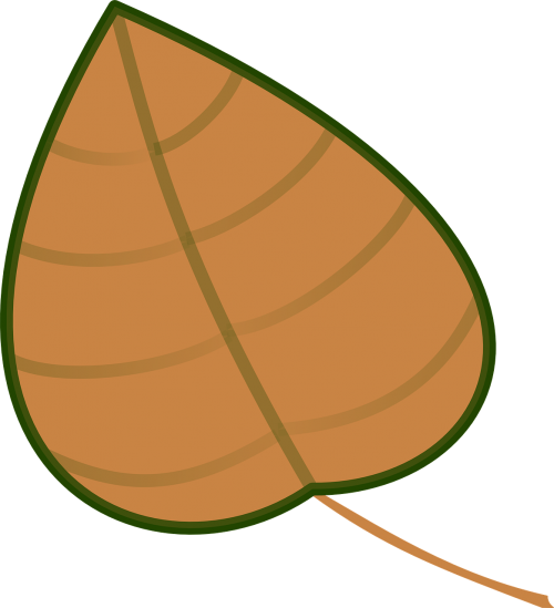 leaf brown design