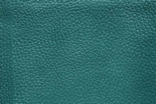 leather turquoise worn