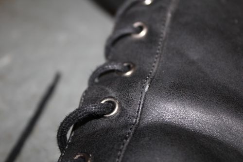 leather black women's shoes