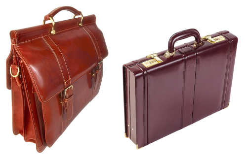 leather briefcase case suitcase