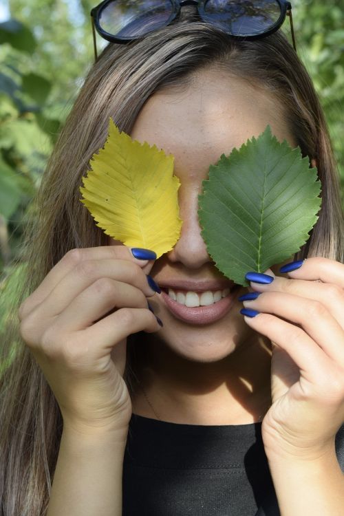 leaves autumn smile