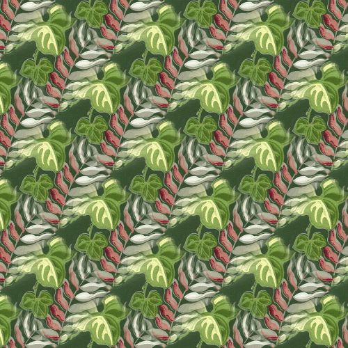 leaves seamless pattern