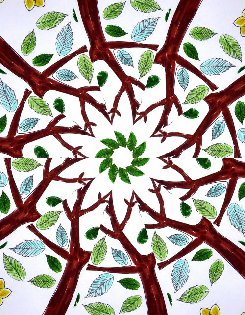 Leaves And Branches Kaleidoscope