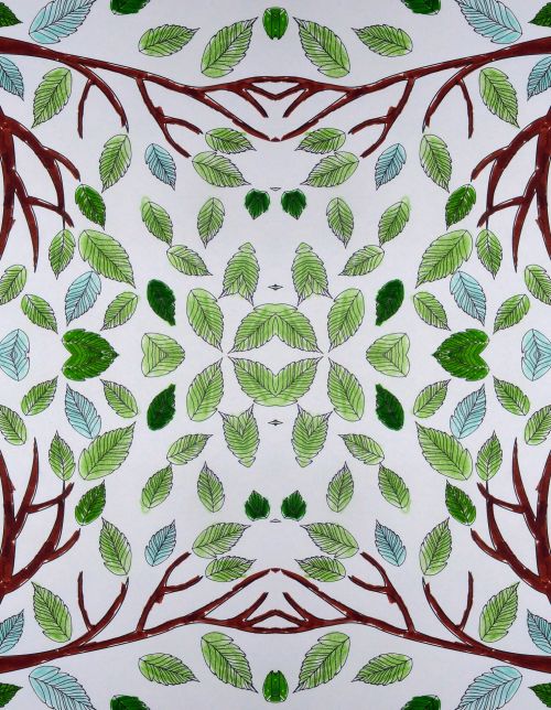 Leaves And Branches Kaleidoscope