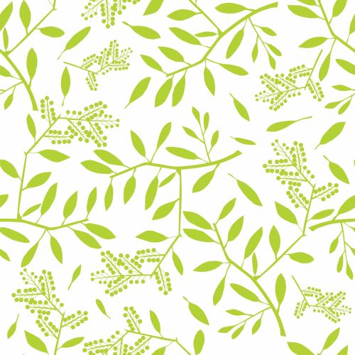 Leaves Pattern Seamless Wallpaper