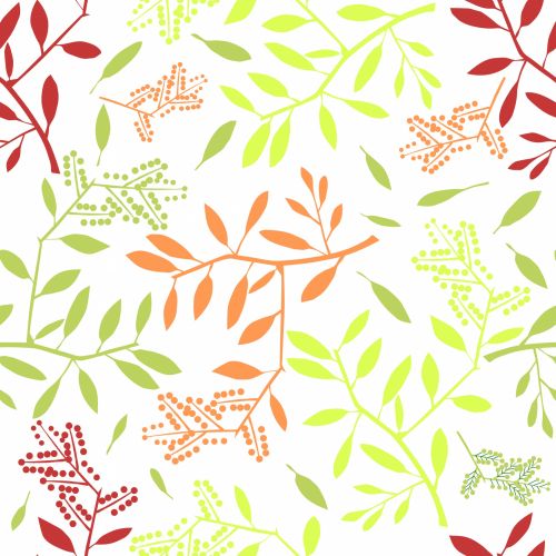 Leaves Wallpaper Seamless Pattern