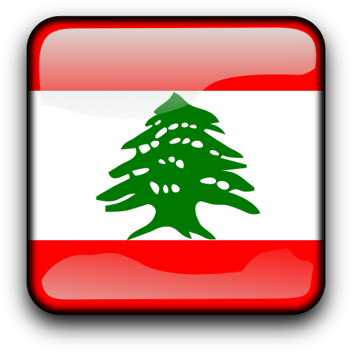 lebanon flag country