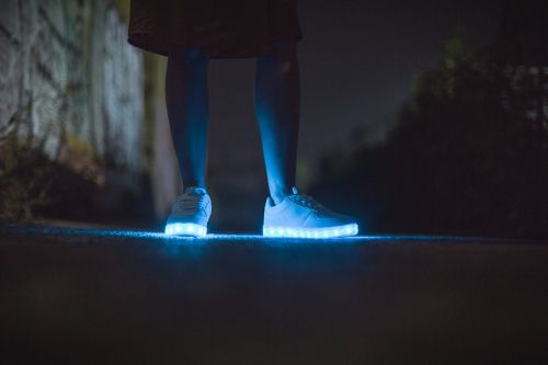 led shoe footwear