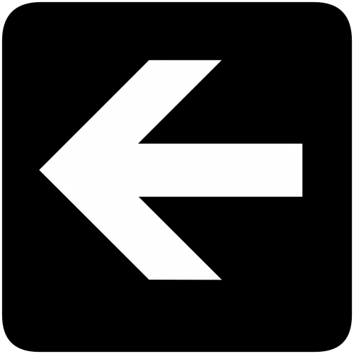 left arrow direction