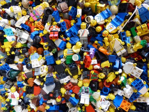 lego blocks colorful build