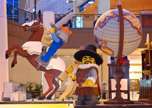 legos display mall