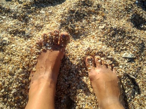 legs sand summer