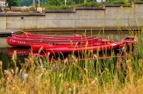 leipzig  canoeing  red