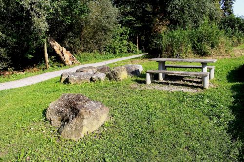 leisure edge of the woods barbecue area