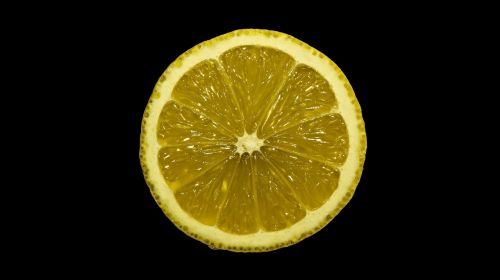 lemon sour fruit