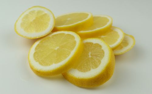 lemon lemon slices yellow