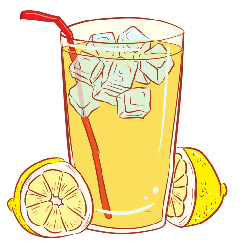 lemonade lemons glass
