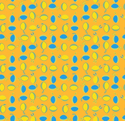 lemons  ongoing pattern  texture