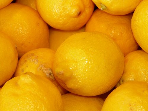 lemons sour fruity