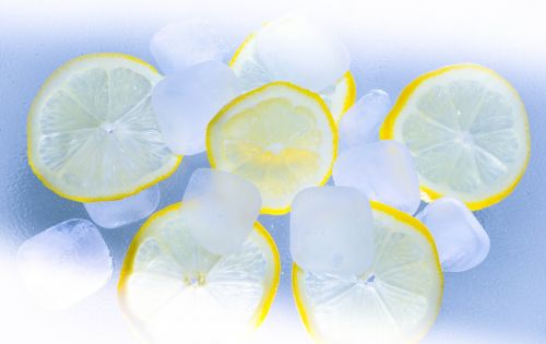 lemons ice summer