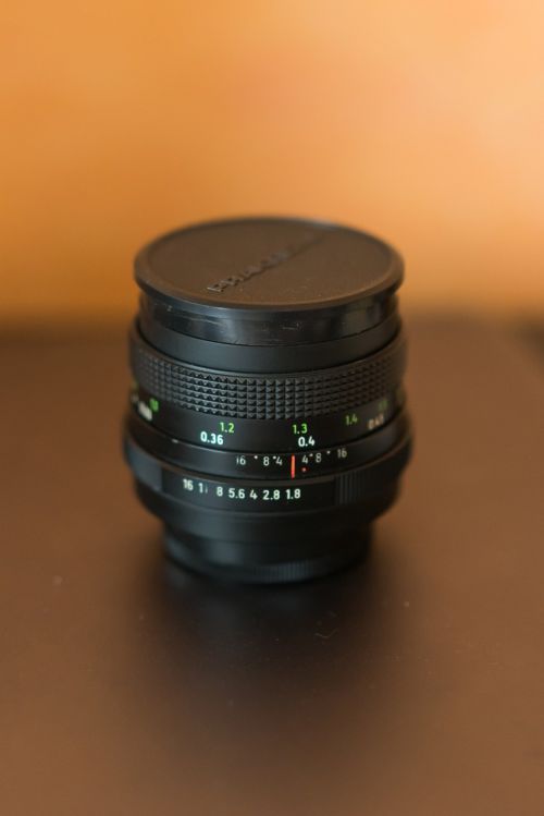 lens camera analog