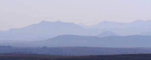 lesotho morgenstimmung landscape