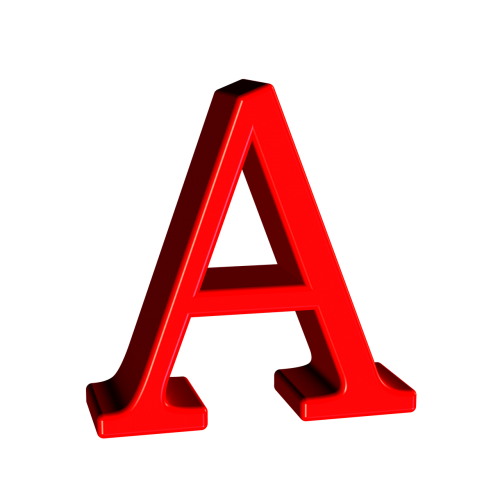 letter alphabet font