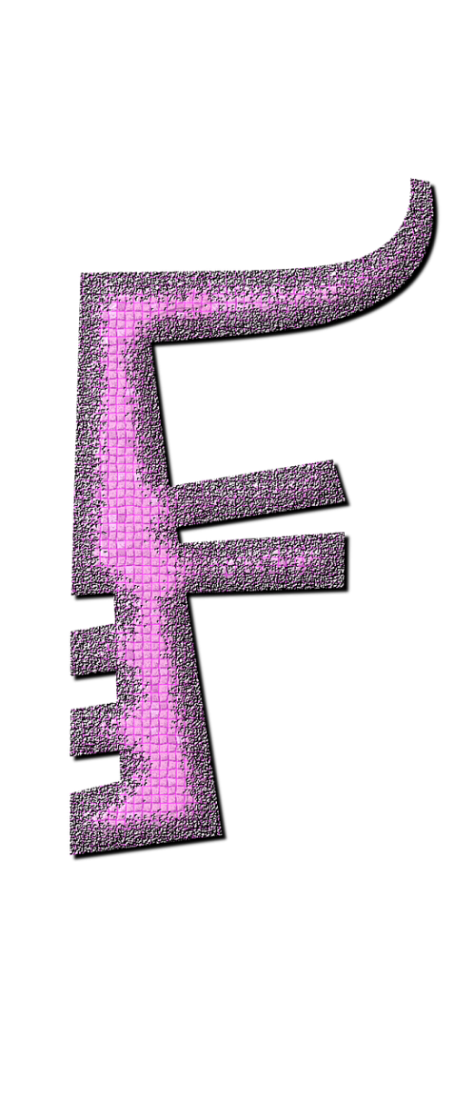 f letter alphabet