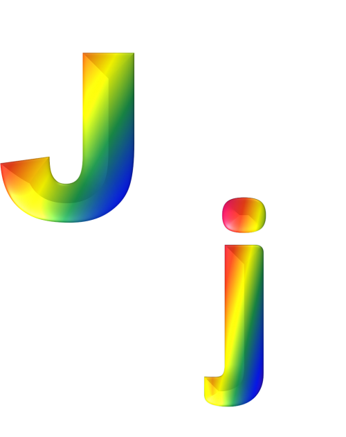 letter j 3d