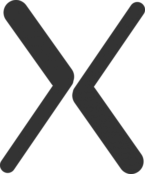 letter x logo icon