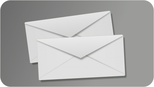 letters envelopes card