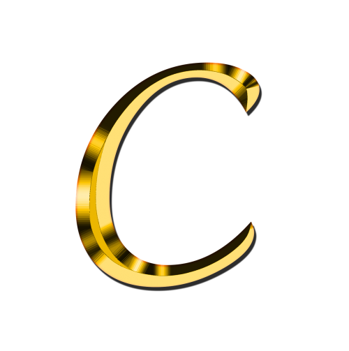 letters abc c