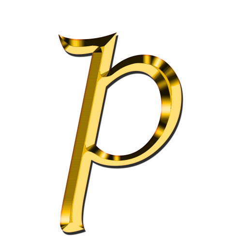 letters abc p