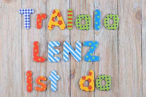 letters  colorful  lenz