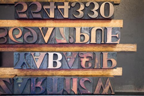 letters wooden alphabet letters serifs