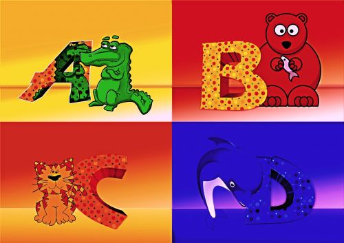 letters abc abcd