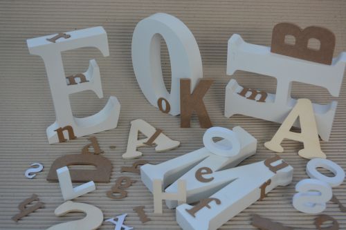letters initial graphically