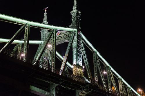 liberty bridge danube river